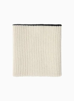 Alpaca wool reversible neck warmer