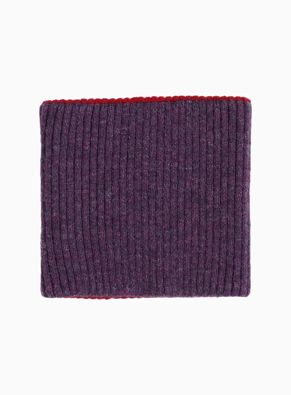 Alpaca wool reversible neck warmer