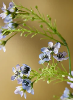 Artificial wax flowers branch