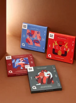 Artisan chocolate set