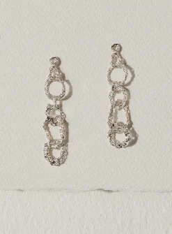 Assembly sterling silver earrings