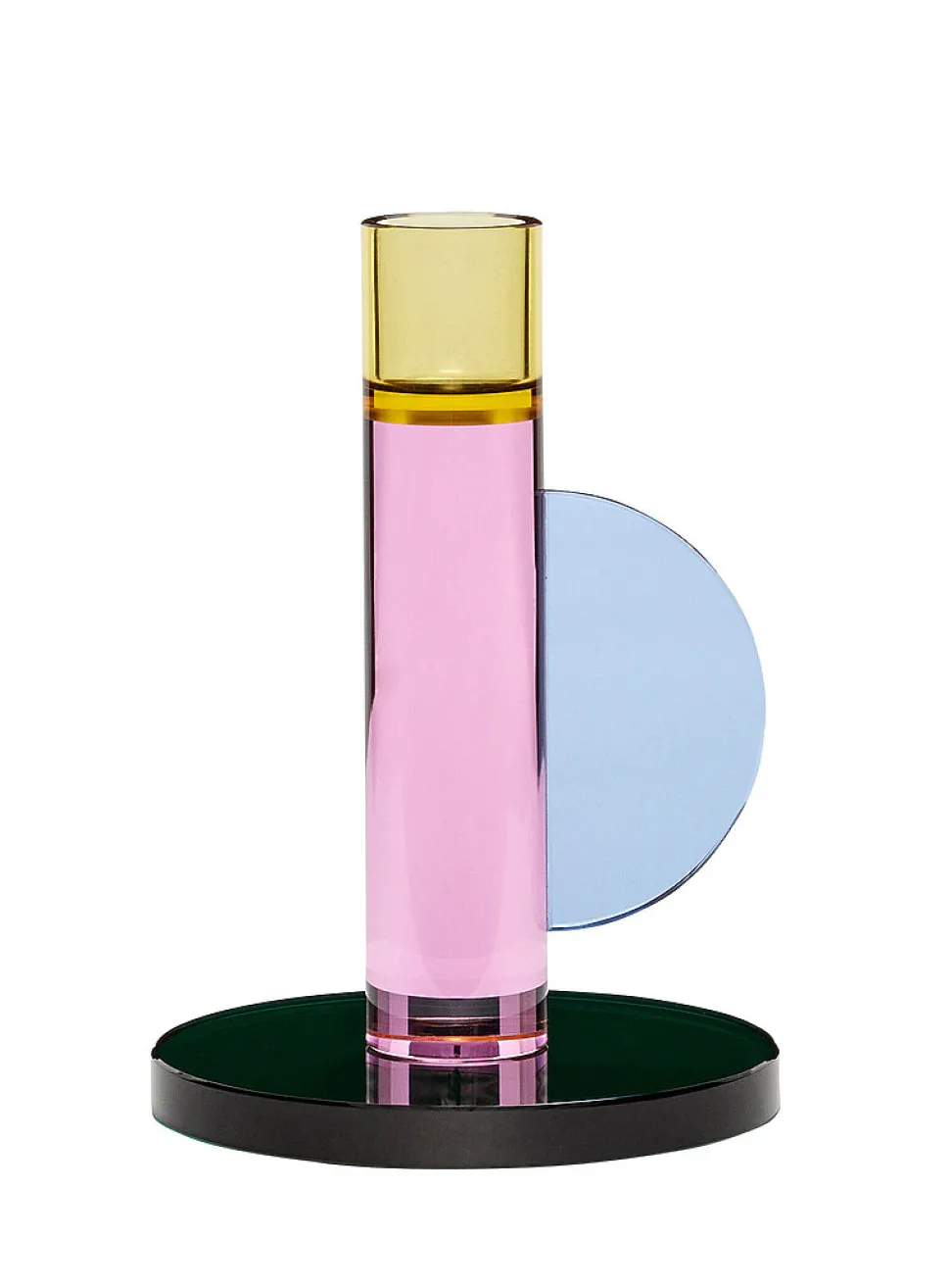 Astro crystal candle holder