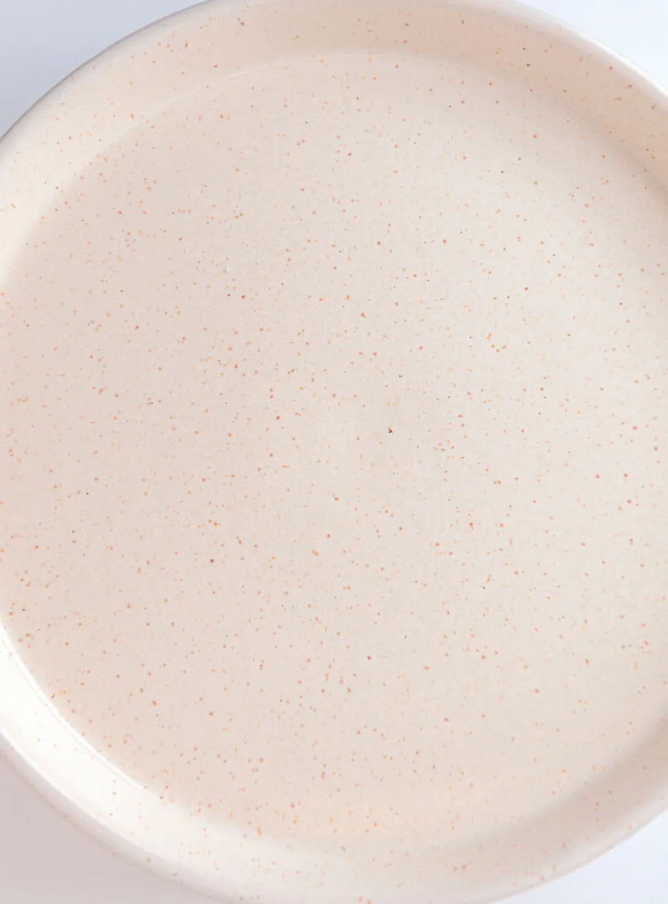 Aube satiny stoneware plate