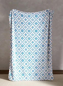 Azulejo soft plush throw