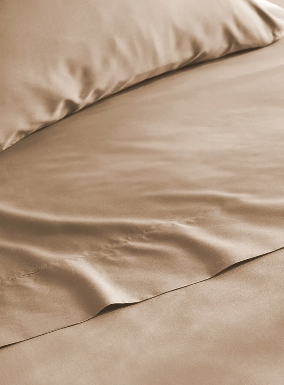 Bamboo rayon and organic cotton sheet set