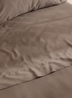 Bamboo rayon and organic cotton sheet set