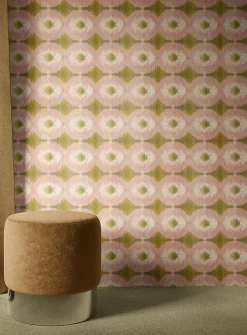 Begonia wallpaper strip