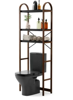 Bellwood freestanding over-the-toilet shelving