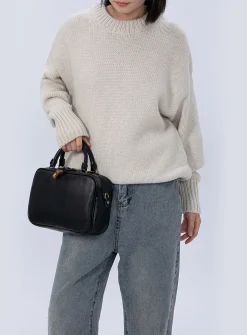 Bento sleek leather bag