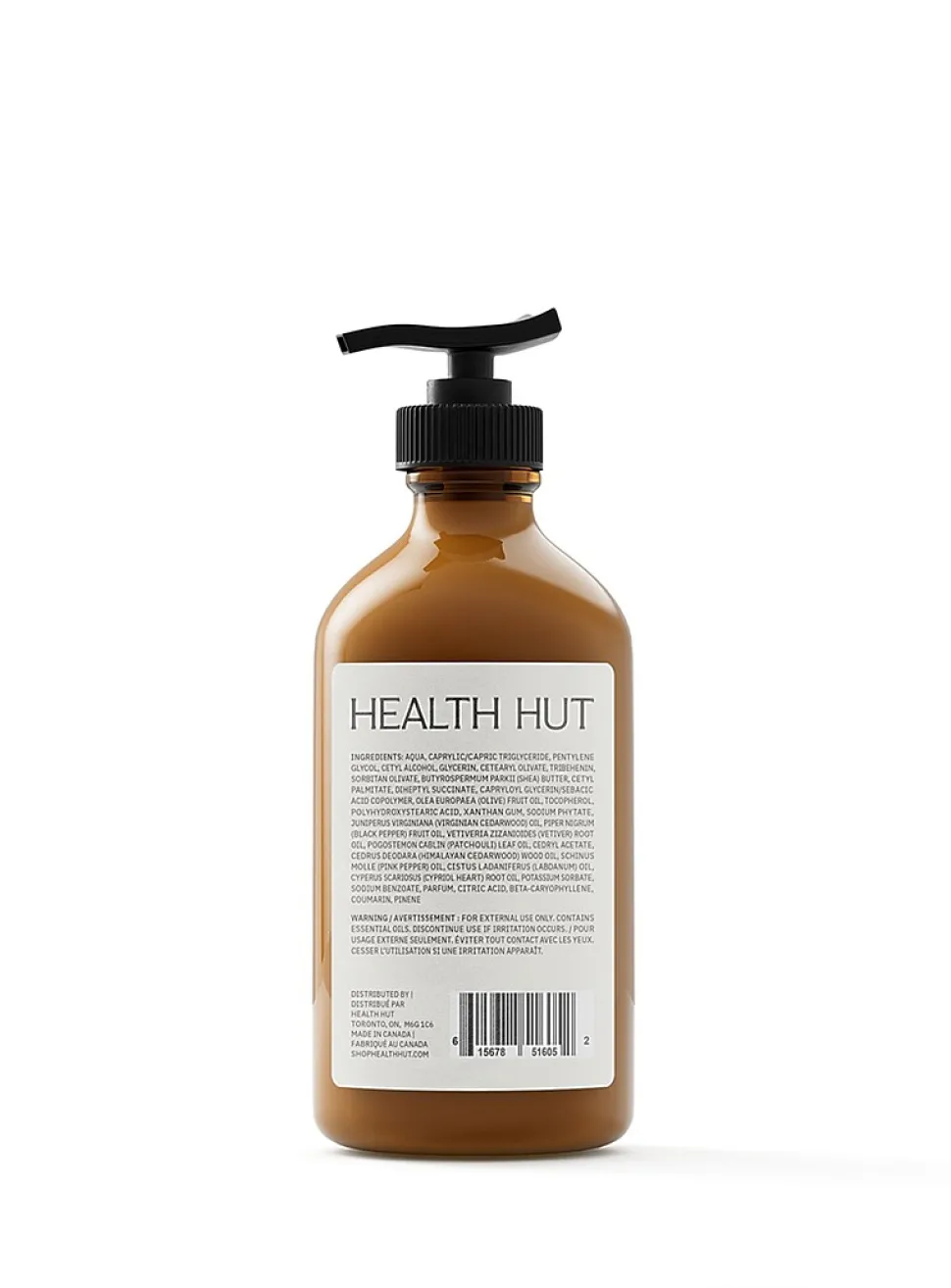 Bergamot, basil and cedar hand and body lotion