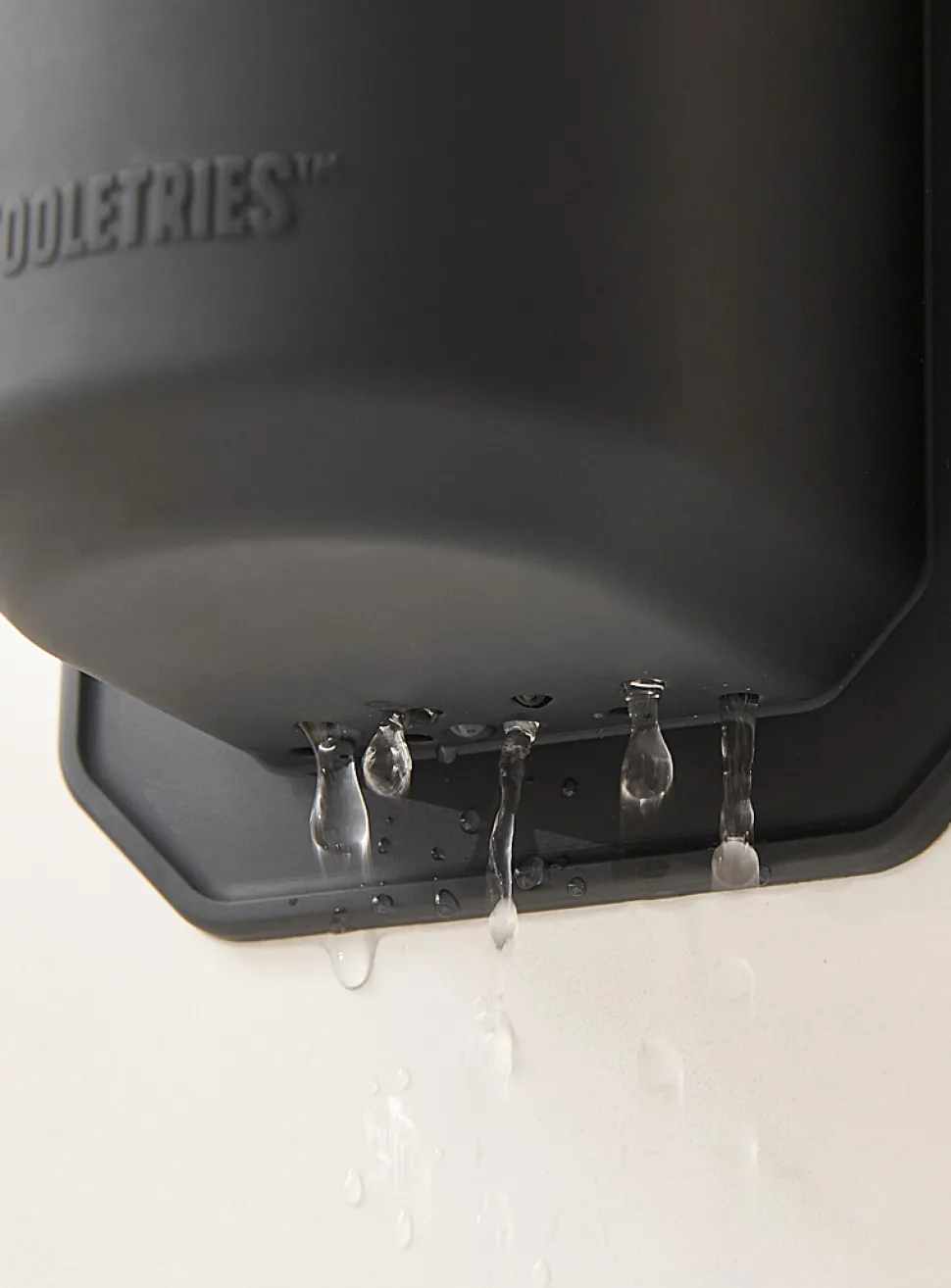 Beverage holder for the shower