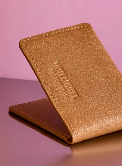 Bifold leather wallet