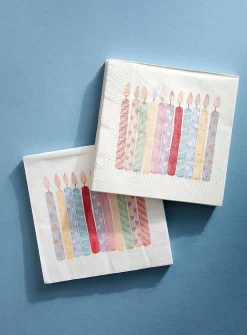 Birthday paper napkins