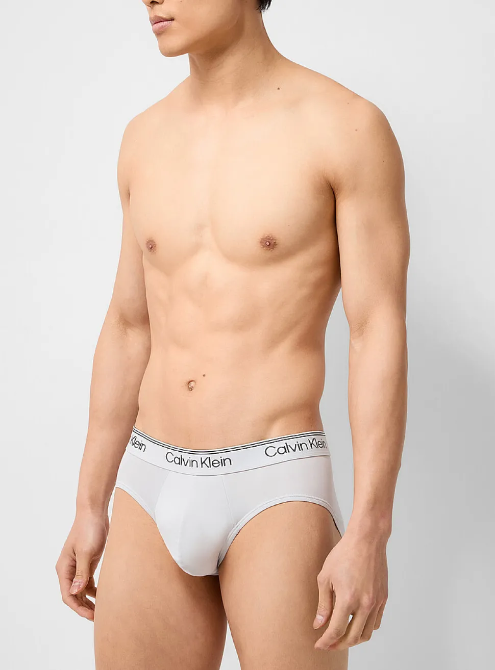 Black/grey/mint stretch briefs