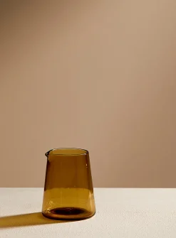 Blown glass creamer