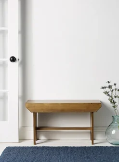 Bucket rustic bench