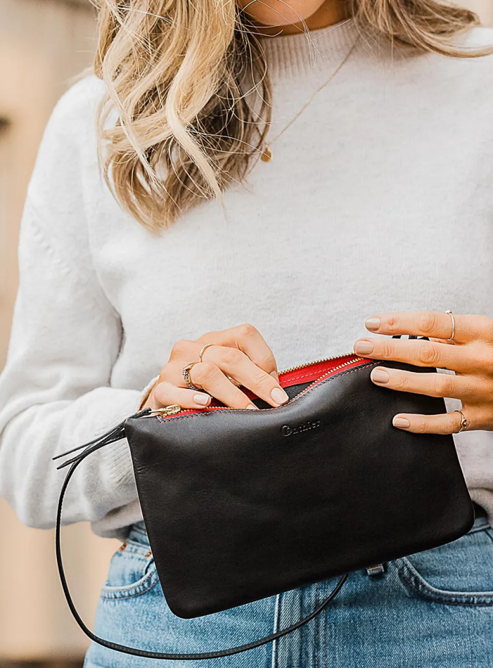 Callas leather small crossbody bag