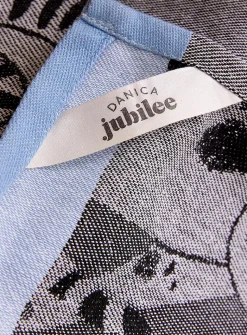 Cats jacquard tea towel