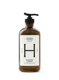 Cedar, black pepper, and labdanum hand soap