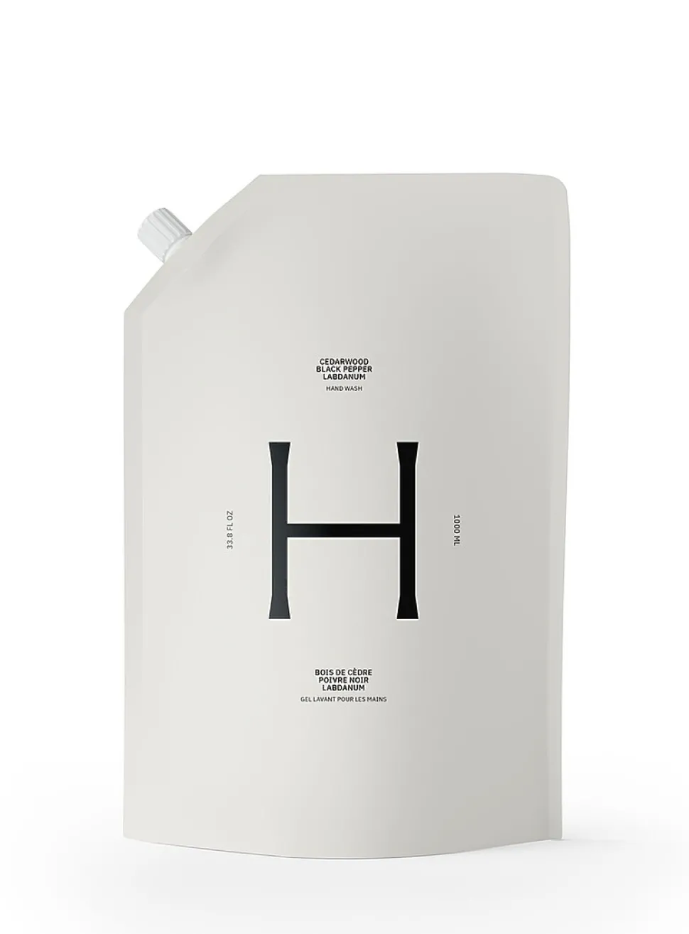 Cedar, black pepper, and labdanum hand soap refill
