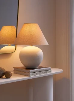 Ceramic jar table lamp