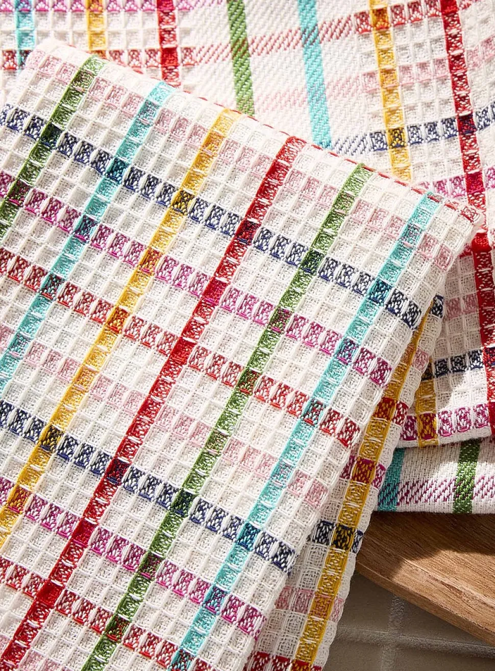 Checkered dishcloths