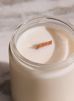 Citrus and sage scented candle