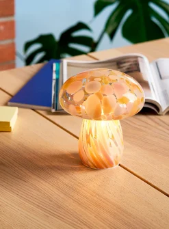 Confetti large portable mushroom lamp