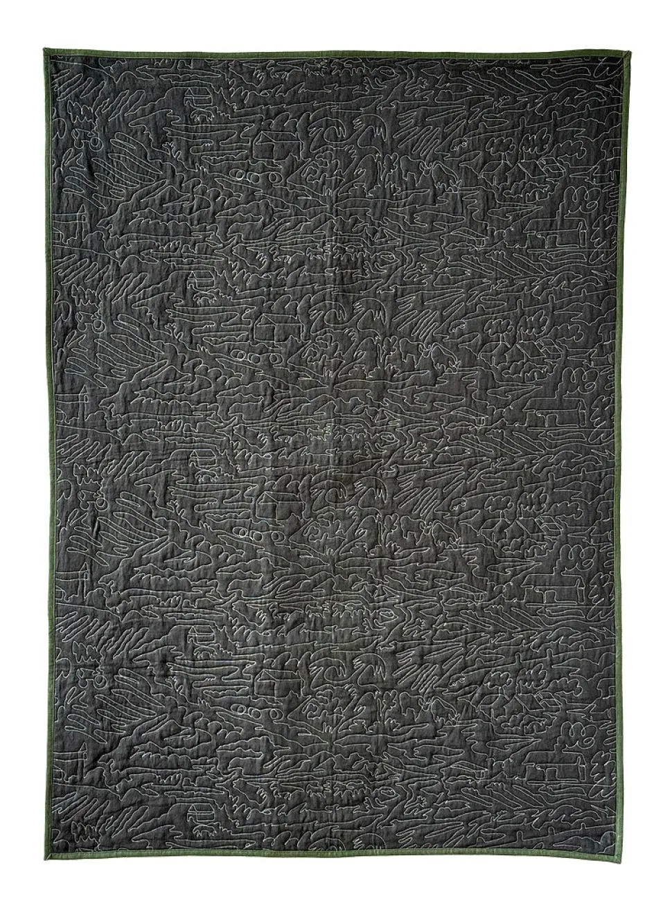 Countryside quilt throw