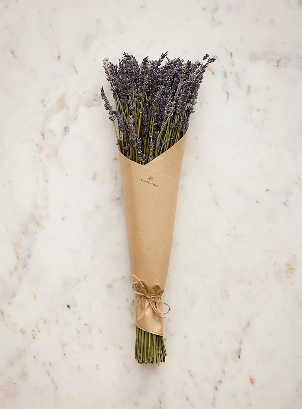 Dried lavender wreath