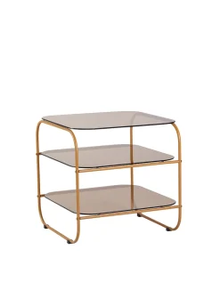 Echo amber side table