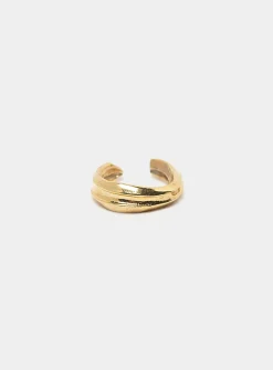 Edith gold vermeil ear cuff