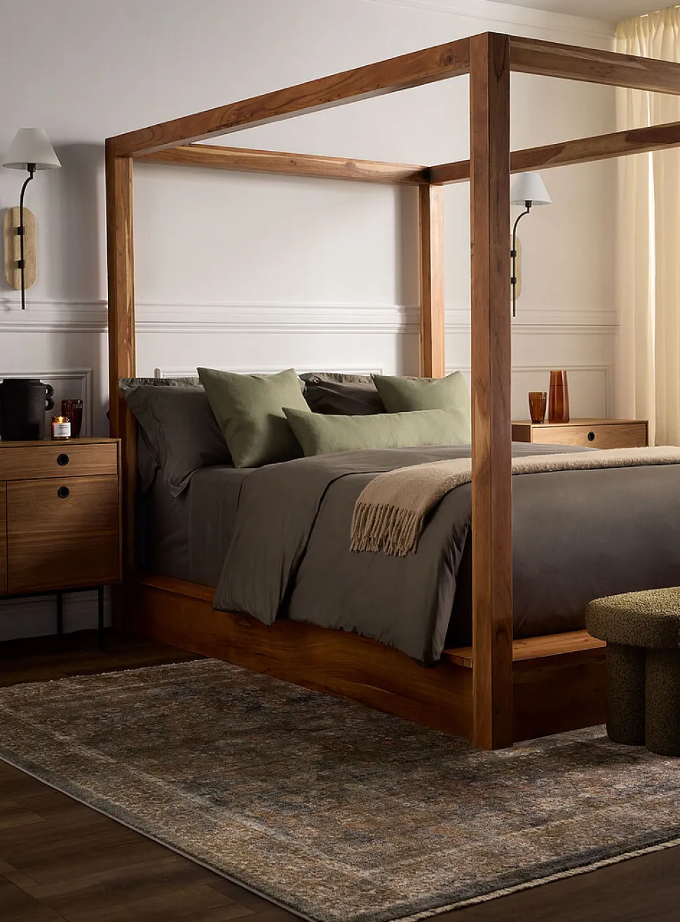 Egyptian cotton and bamboo rayon duvet cover set