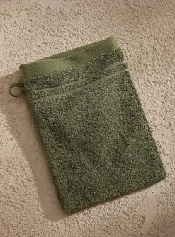 Egyptian cotton wash mitt