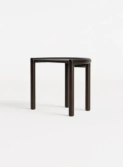 Elsie oak hybrid side table