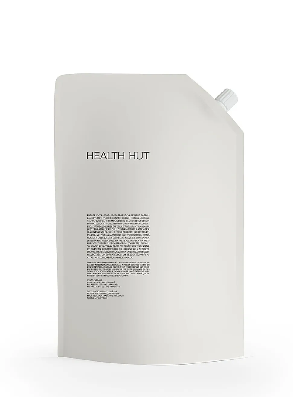Eucalyptus, petitgrain, and amyris hand soap refill