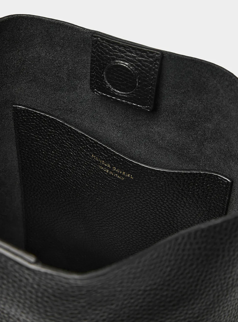 Everyday grained leather small hobo bag