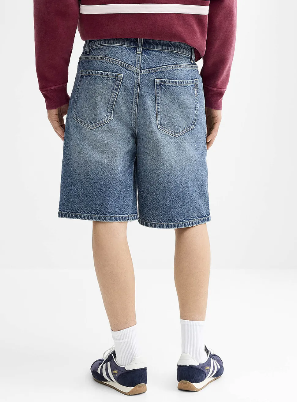 Faded blue 10" jort