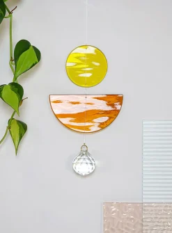 Feeling good glass mobile