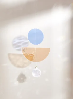 Feeling good glass mobile