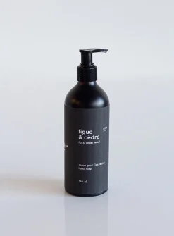 Fig and cedarwood hand soap