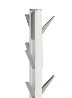 Flapper folding hook coat rack