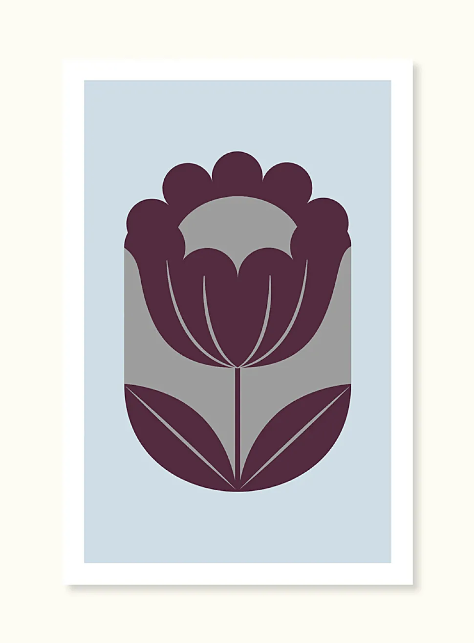 Fleur d'hiver art print