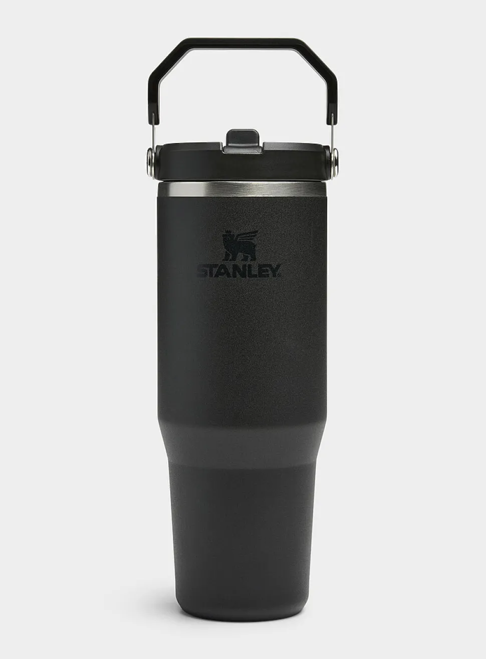 Flip Straw 30 oz insulated handle tumbler