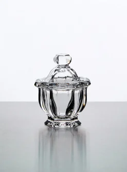 Floral silhouette jam jar