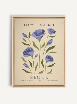 Flower Market Seoul art print