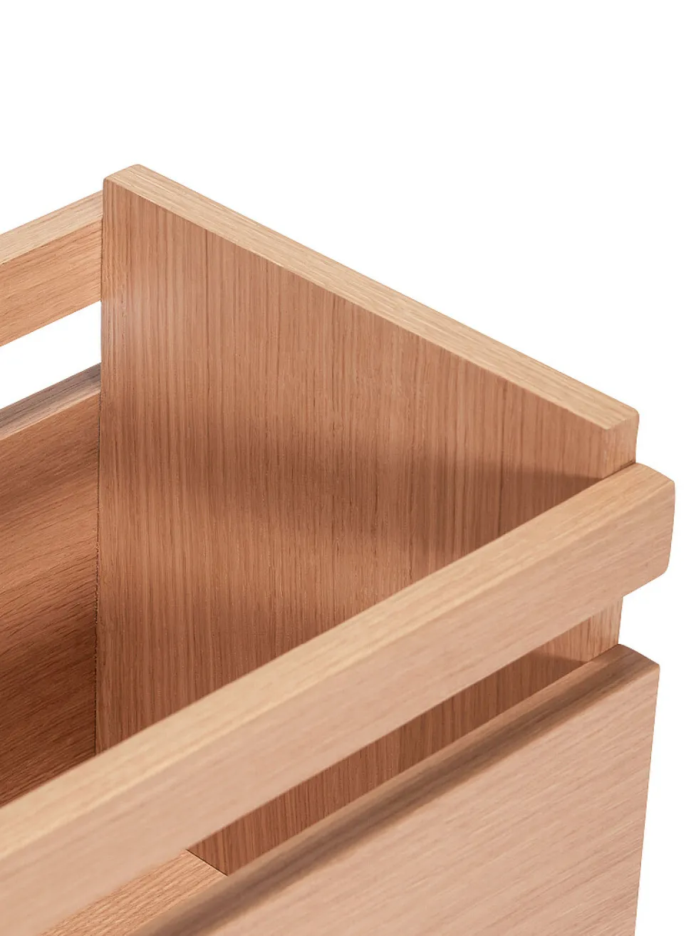Forma natural wood planter