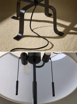Four-legged floor lamp