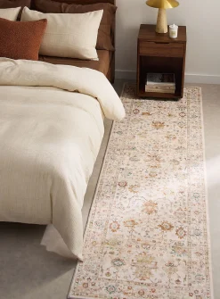 Gentle whisper ultra-soft Persian-style hallway rug