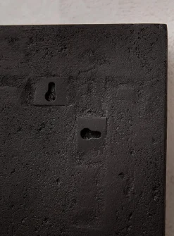 Geometric shapes volcanic rock wall art